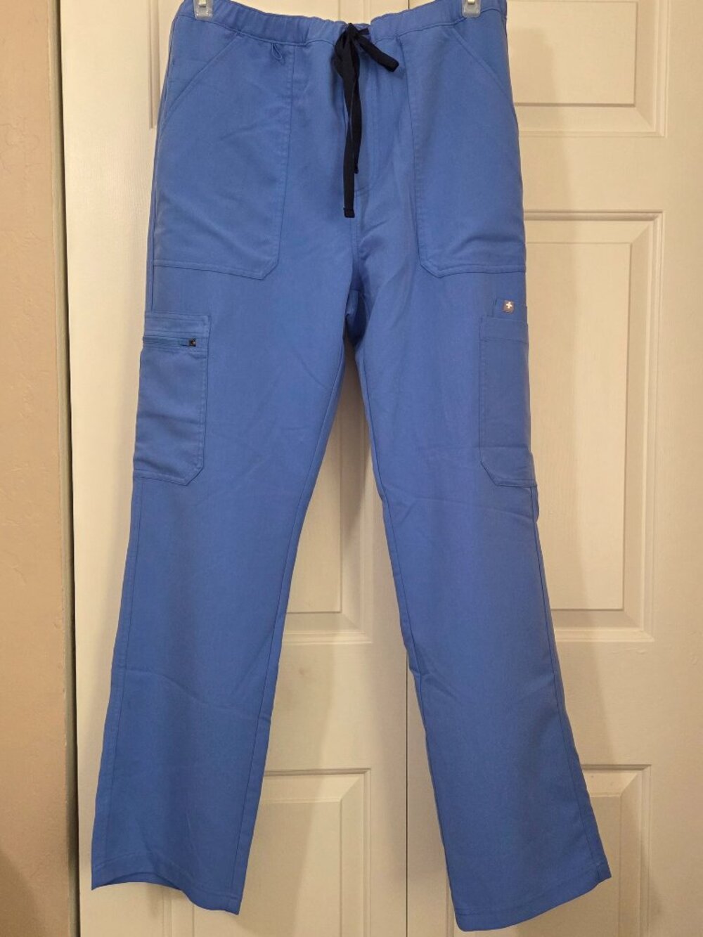 FIGS Men's Cairo Cargo Scrub Pants XLCeil Blue EUC